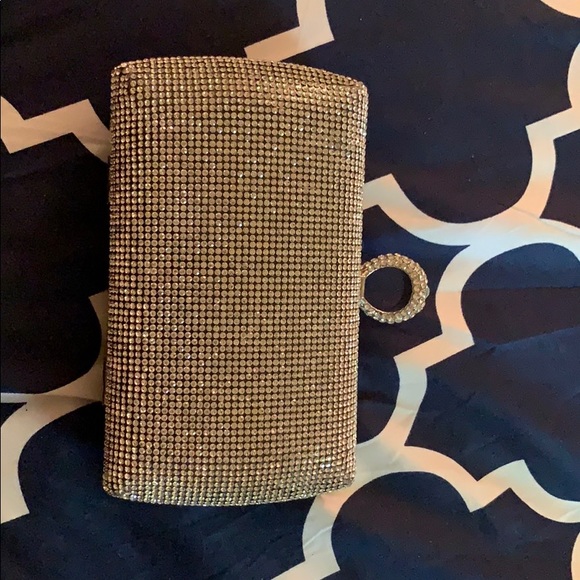 Beautiful evening bag with sworkies stones - Picture 1 of 4